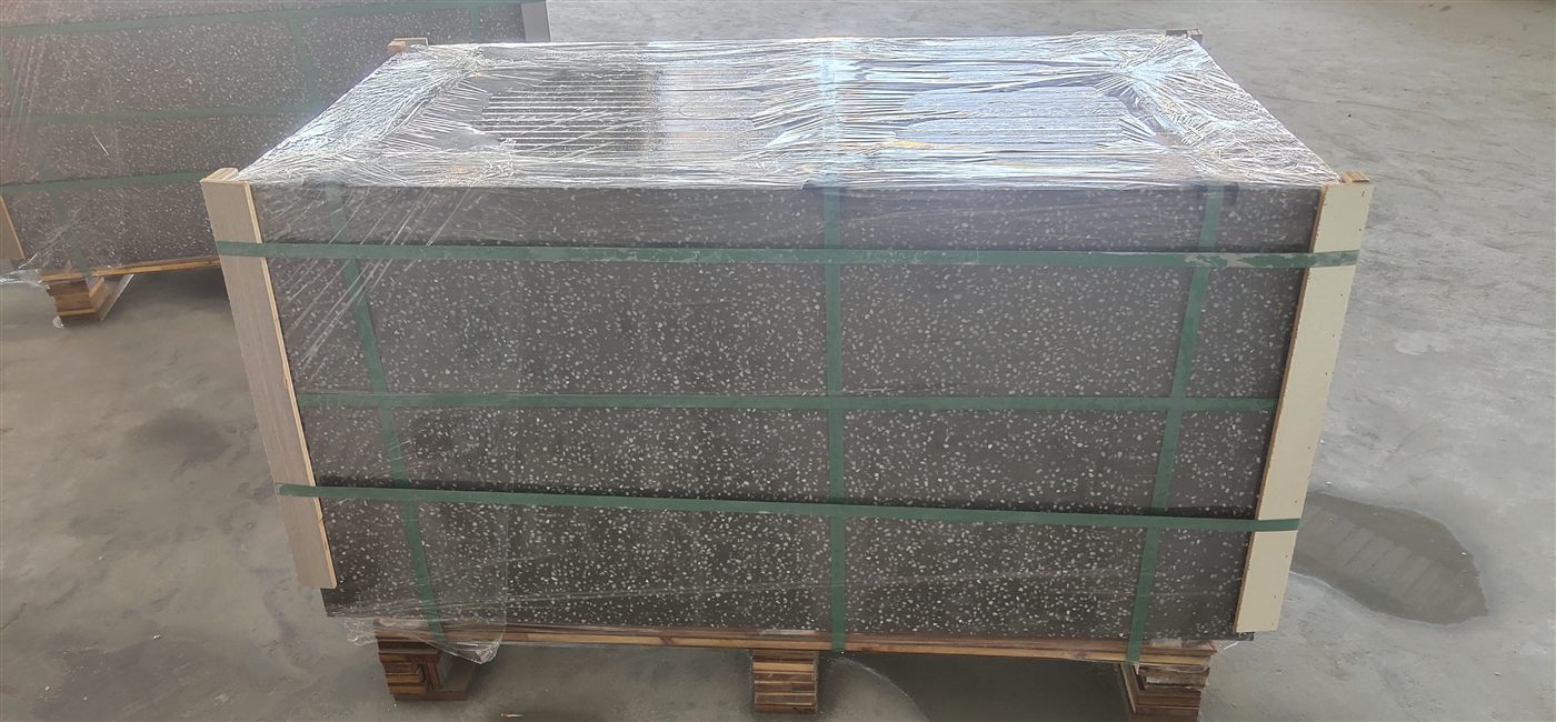 Packed products ready for export