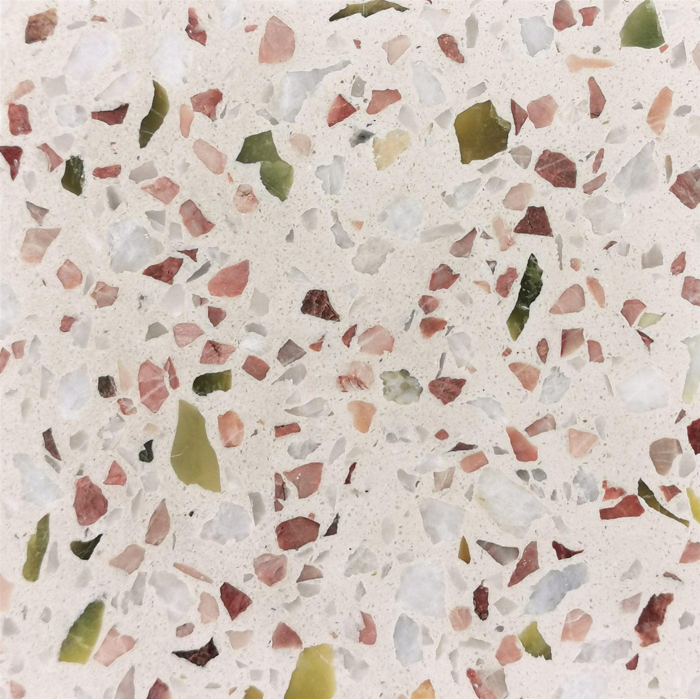 R003 Red Stone Mosaic Tile