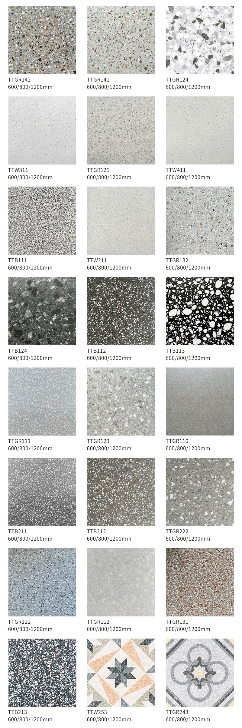 Terrazzo Slab — Graphite